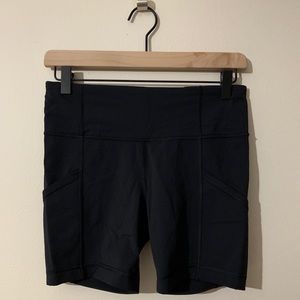 Lululemon Biker Shorts with Side Pockets